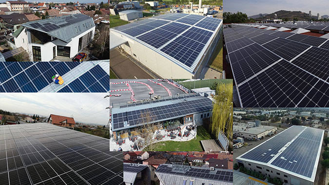 Sisteme fotovoltaice comerciale/hale