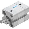 Cilindru compact Ø16 mm, Festo ADN16, cu acțiune dublă, piston cu filet M6 FE, cu frână și magnet, ISO21287 - megora.ro