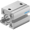 Cilindru compact Ø12 mm, Festo ADN-S12, cu acțiune dublă, piston cu filet M5 FE, cu frână și magnet - megora.ro