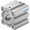 Cilindru compact Ø32 mm, Festo ADN-S32, cu acțiune dublă, piston cu filet M8 FI, cu frână și magnet - megora.ro