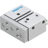 Cilindru ghidat Ø25 mm, Festo DFM25, cu acțiune dublă, ghidaj cu alunecare, frână și magnet - megora.ro