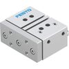 Cilindru ghidat Ø40 mm, Festo DFM40, cu acțiune dublă, ghidaj cu bile recirculante, frână și magnet - megora.ro