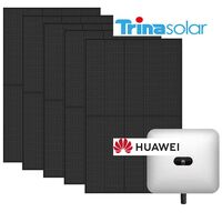 Sistem fotovoltaic trifazic 10kW On Grid, Trina Solar, Huawei sistem fixare acoperiș tiglă - megora.ro