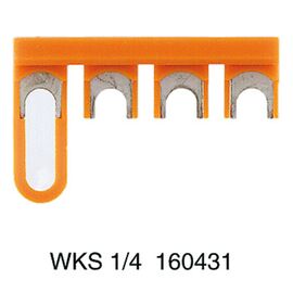 Scurtcircuitor cu șurub Weidmüller WKS 1/4, cod 1604310000 - megora.ro