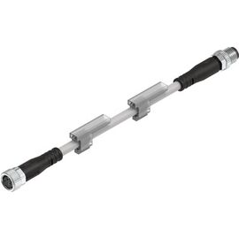 Cablu senzor Festo NEBU-M8G3-K-0.5-M8G3, cod 541346 M8/M8, cablu 0.5 m, 3 fire - megora.ro