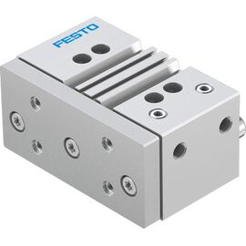 Cilindru ghidat Ø63 mm, Festo DFM63, cu acțiune dublă, ghidaj cu bile recirculante, frână și magnet - megora.ro