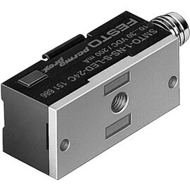 Senzor de proximitate Festo SMTO-1-PS-S-LED-24-C, cod 151685, design bloc, PNP NO, mufă M8, fără cablu - megora.ro