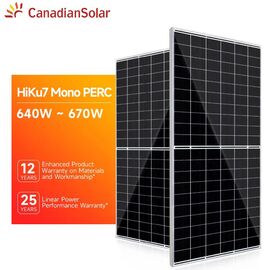 Panou fotovoltaic Canadian Solar 660W, HiKu7 Mono PERC CS7N-660MS - megora.ro