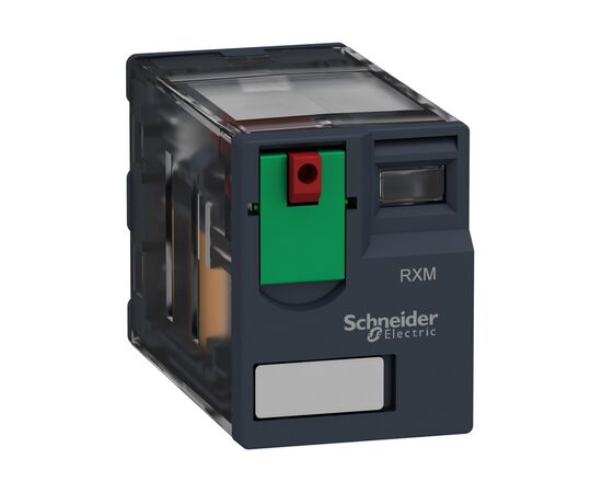 Releu miniatură Schneider Electric RXM2AB1B7 seria Harmony, configurație 2 C/O, tensiune comandă 240 VAC, curent nominal 12 a - megora.ro