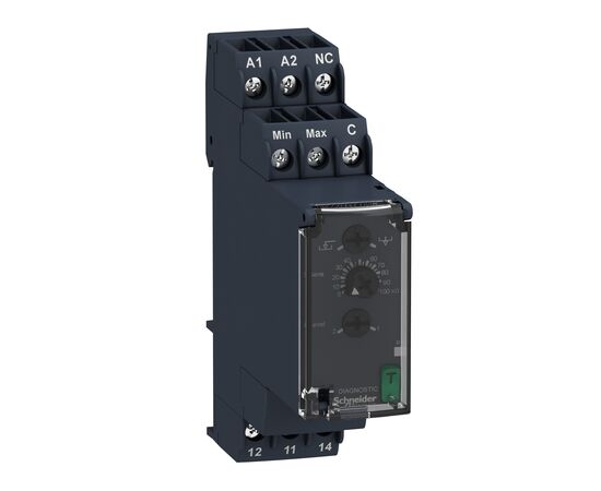 Releu pentru control nivel Schneider Electric RM22LG11MR seria Harmony, configurație 2 C/O, tensiune comandă 24...240 V, curent nominal 8 a - megora.ro