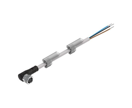 Cablu senzor Festo NEBU-M8W3-K-2.5-LE3, cod 541338 M8 cot, capăt deschis, cablu 2.5 m, 3 fire - megora.ro