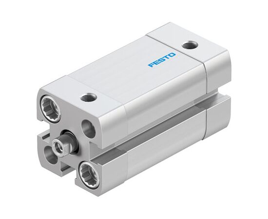 Cilindru compact Ø12 mm, Festo ADN12, cu acțiune dublă, piston cu filet M3 FI, cu frână și magnet, ISO21287 - megora.ro