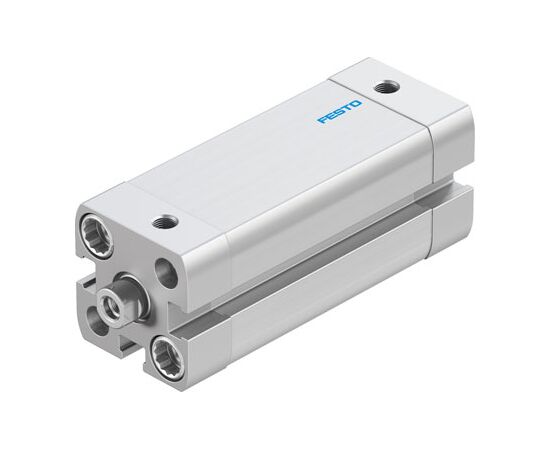 Cilindru compact Ø16 mm, Festo ADN16, cu acțiune dublă, piston cu filet M4 FI, cu frână și magnet, ISO21287 - megora.ro