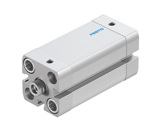 Cilindru compact Ø20 mm, Festo ADN20, cu acțiune dublă, piston cu filet M6 FI, cu frână și magnet, ISO21287 - megora.ro