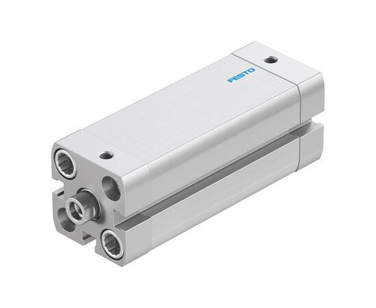 Cilindru compact Ø20 mm, Festo ADN20, cu acțiune dublă, piston cu filet M6 FI, cu frână și magnet, ISO21287 - megora.ro