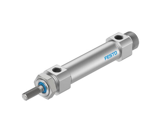 Cilindru rotund Ø20 mm, Festo DSNUS20PPS, cu acțiune dublă, piston cu filet M8 FE, cu frână și magnet - megora.ro