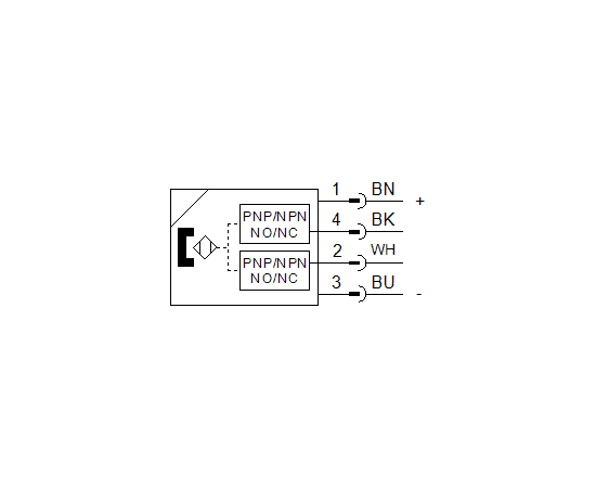 Senzor de poziție pentru acționare oscilantă Festo SRBS-Q1-10-E270-EP-1-S-M8, cod 2412001, mărime 10, mufă M8, 4 fire, cablu 0.3 m - megora.ro