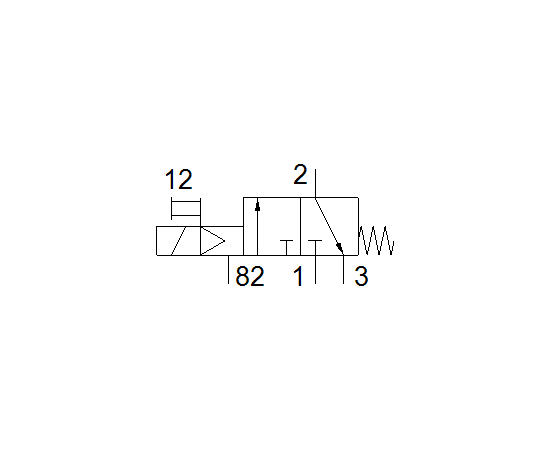 Ventil electromagnetic Festo VUVS-L25-M32C-MD-G14-F8-1C1, cod 575477, 3/2 NC, acțiune monostabil, alimentare 24 VDC, conexiune G1/4 - megora.ro