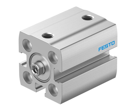 Cilindru compact Ø12 mm, Festo ADN-S12, cu acțiune dublă, piston cu filet M3 FI, cu frână și magnet - megora.ro