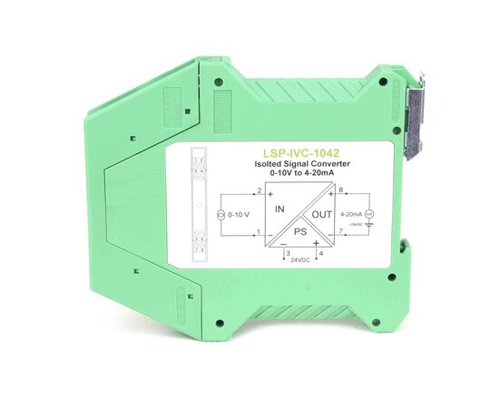 Convertor de semnal izolat Levtech LSP-IAC-4205 intrare 4-20 ma, ieșire 0-5 v - megora.ro