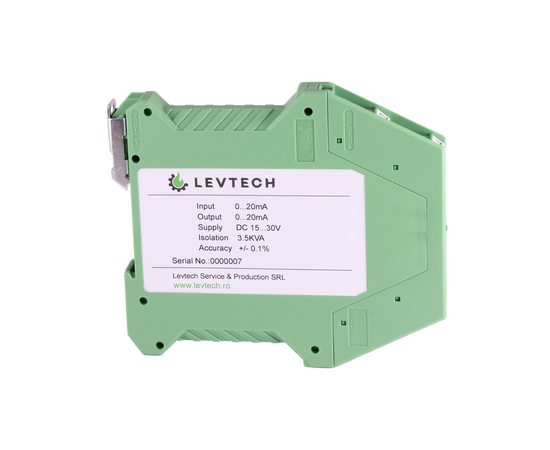 Izolator galvanic 0(4)-20mA Levtech LSP-IA1  - megora.ro