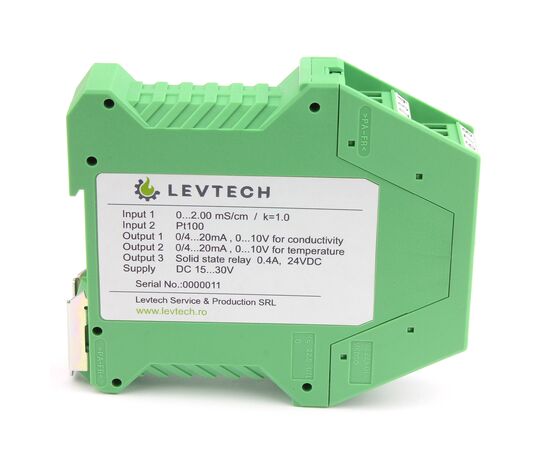 Transmițător de conductivitate și temperatură Levtech LSP-TCT  - megora.ro