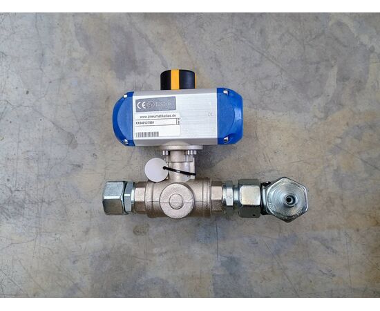 Ventil pneumatic 3 căi Köly KH 3/34 T2 PE-FO - megora.ro
