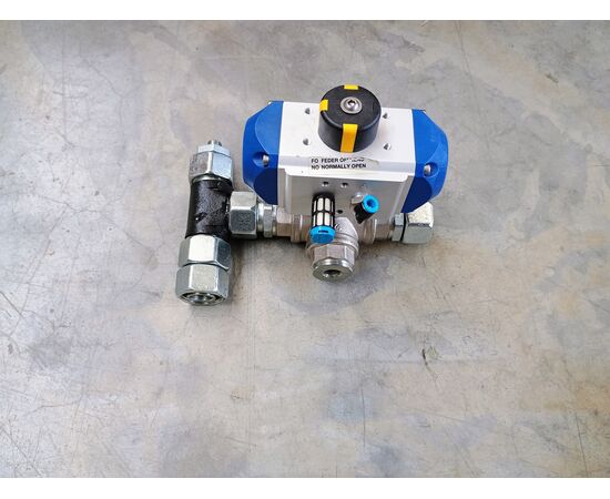 Ventil pneumatic 3 căi Köly KH 3/34 T2 PE-FO - megora.ro