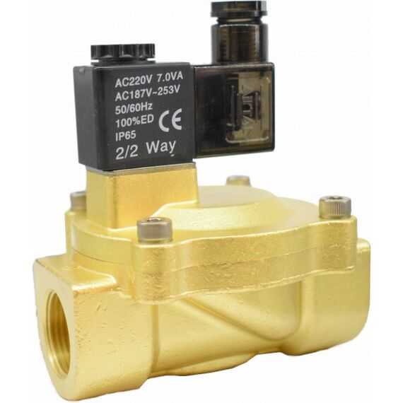 Electrovană Airtac seria 2V, 2/2 NC, pilotare internă, G3/4 - megora.ro