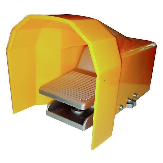 Pedală pneumatică Airtac 4F21008FG, 5/2, aluminiu, G1/4 cu protecție - megora.ro