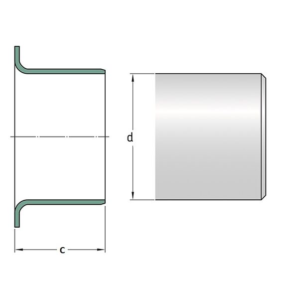 Simering SKF 100x125x12 HMSA10 RG cu buză antipraf - megora.ro