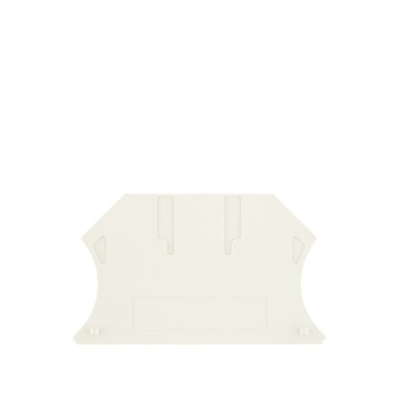 Capac clemă Weidmüller WAP 2.5-10 WS, cod 1050090000, alb - megora.ro