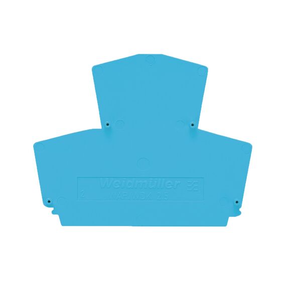 Capac clemă Weidmüller WAP WDK2.5 BL, cod 1059180000, albastru - megora.ro