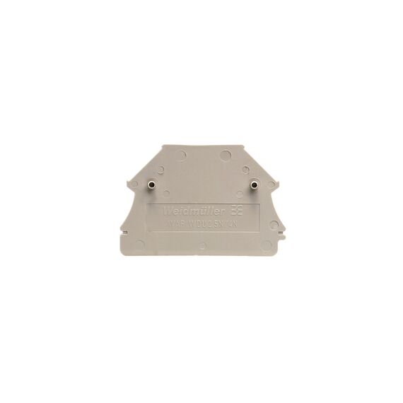 Capac clemă Weidmüller WAP WDU2.5N/4N, cod 1060000000, bej - megora.ro