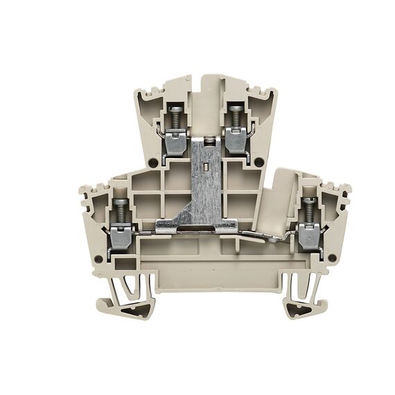 Clemă cu șurub Weidmüller WDK 2.5V, cod 1022300000 - megora.ro