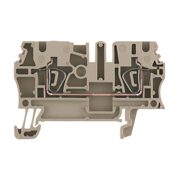 Clemă plug-in Weidmüller ZDU 2.5, cod 1608510000 - megora.ro
