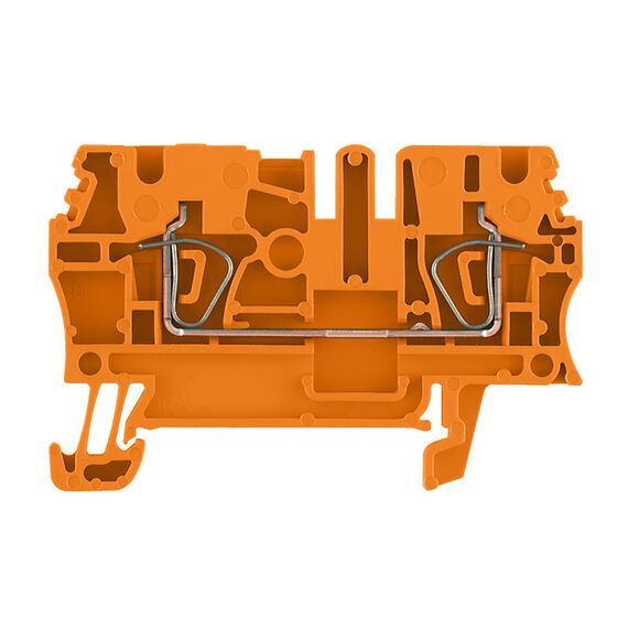 Clemă plug-in Weidmüller ZDU 2.5 OR, cod 1636780000 - megora.ro