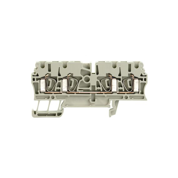 Clemă plug-in Weidmüller ZDU 2.5/4AN GR, cod 1683470000 - megora.ro