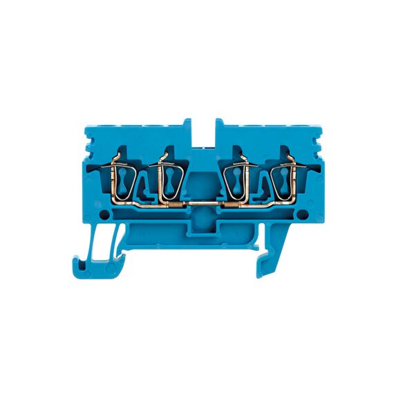 Clemă plug-in Weidmüller ZDU 2.5N/4AN BL, cod 1933750000 - megora.ro