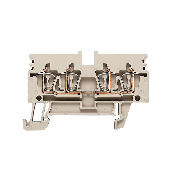 Clemă plug-in Weidmüller ZDU 2.5N/4AN, cod 1933740000 - megora.ro