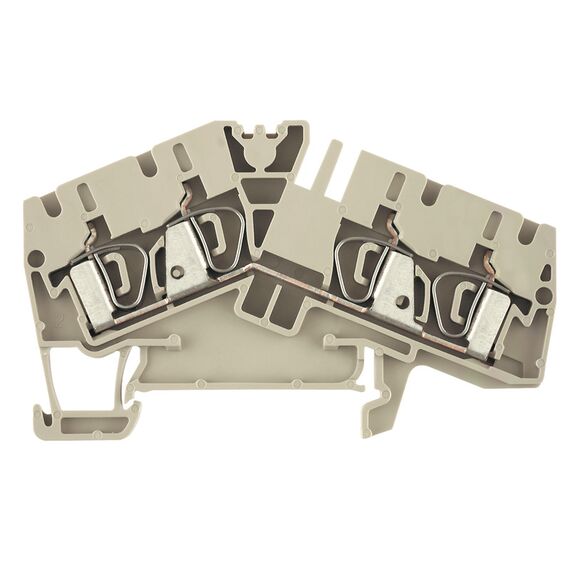 Clemă plug-in Weidmüller ZDU 4-2/4AN, cod 1806980000 - megora.ro