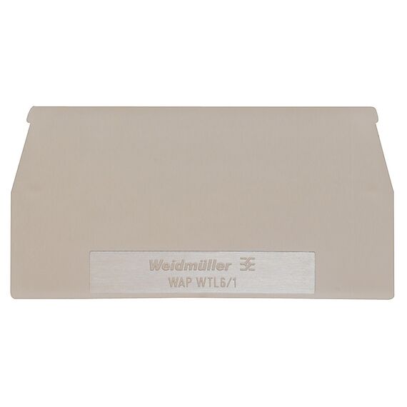 Placă separatoare Weidmüller WAP WTL6/1 EN, cod 1957710000 - megora.ro