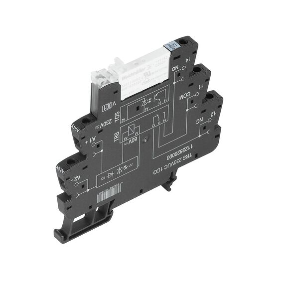 Releu șină DIN Weidmüller TRS 48VUC 1CO, cod 1122790000 - megora.ro