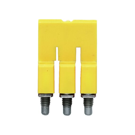 Scurtcircuitor cu șurub Weidmüller WQV 2.5/3, cod 1053760000 - megora.ro