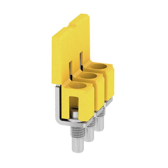 Scurtcircuitor cu șurub Weidmüller WQV 4/3, cod 1054560000 - megora.ro