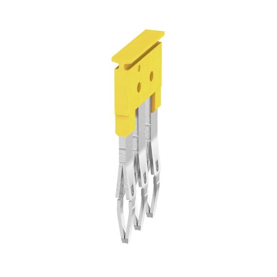 Scurtcircuitor cu șurub Weidmüller ZQV 2.5/3, cod 1608870000 - megora.ro