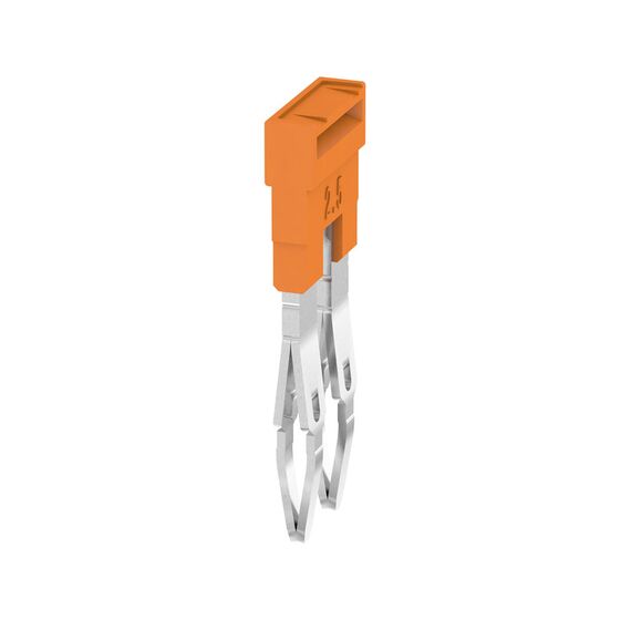 Scurtcircuitor cu șurub Weidmüller ZQV 2.5N/2, cod 1527540000 - megora.ro