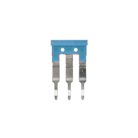 Scurtcircuitor cu șurub Weidmüller ZQV 2.5N/3 BL, cod 1718000000 - megora.ro