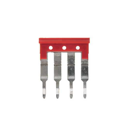 Scurtcircuitor cu șurub Weidmüller ZQV 2.5N/4 RT, cod 1717920000 - megora.ro
