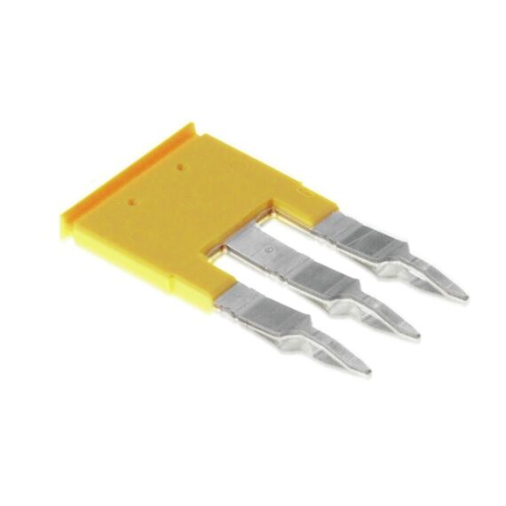 Scurtcircuitor cu șurub Weidmüller ZQV 4/3 GE, cod 1608960000 - megora.ro
